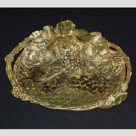 Art Nouveau Gilt Bronze Vide Poche