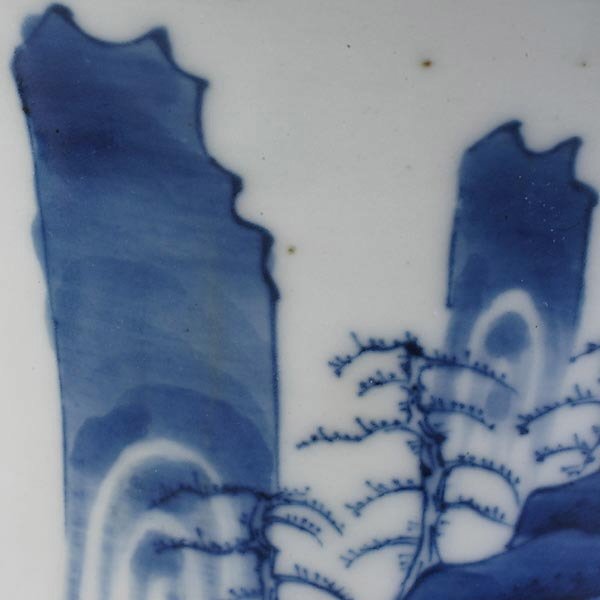 Chinese 17th/18th C Blue & White Vase - 5