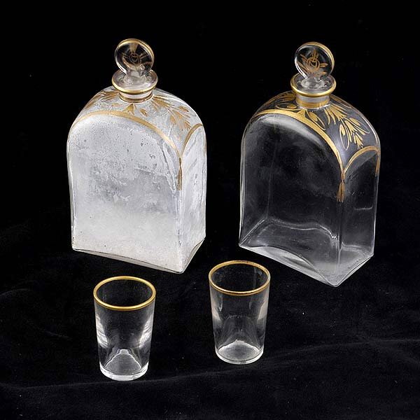 Novelty Book Form Decanter Set - 2