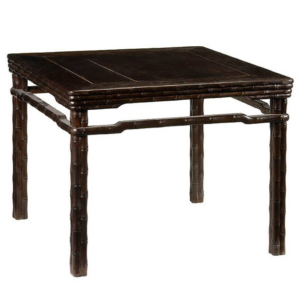 Faux Bamboo Breakfast Table