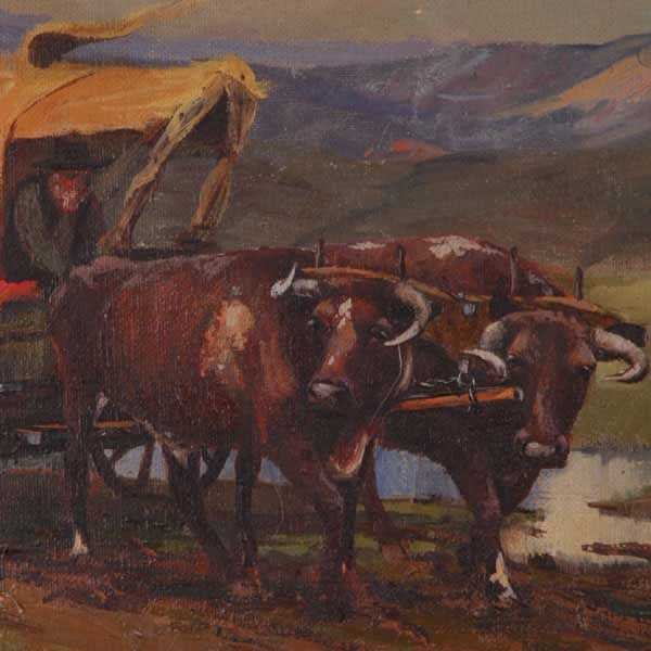 Lillywhite, Pioneer Landscape, Oil - 4