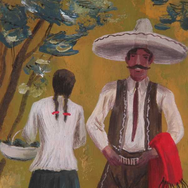 Siegriest, Two Mexican Scenes, Painting - 2