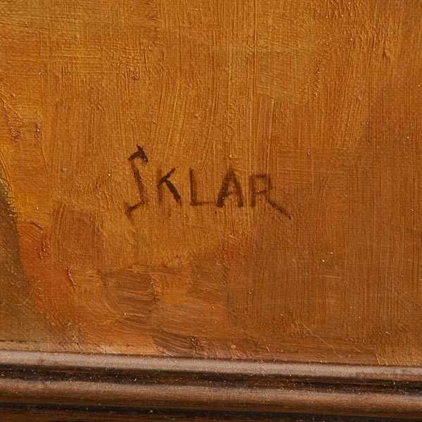 Sklar, A Working Man, Oil Painting. - 3