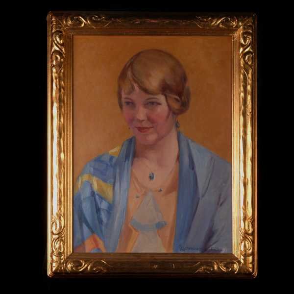 G. L. Schreiber, Portrait, Oil Painting