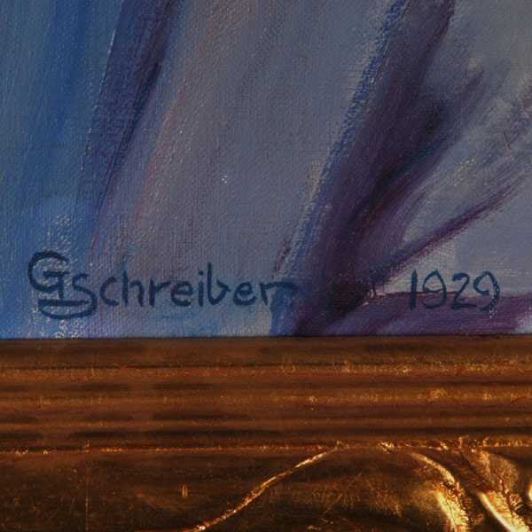 G. L. Schreiber, Portrait, Oil Painting - 4