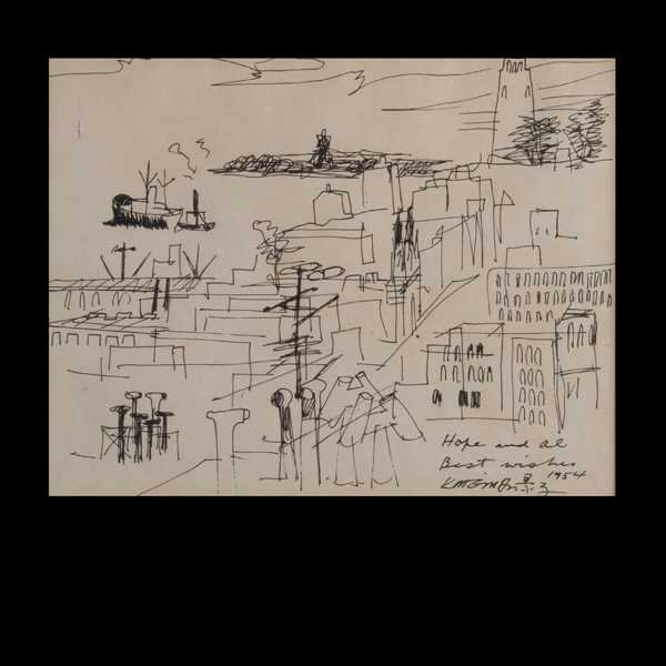 Dong Kingman-View of Telegraph Hill