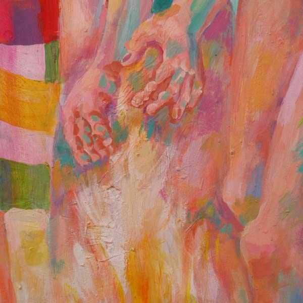 Herman Volz-Oil Painting-Sons of Beaches - 3