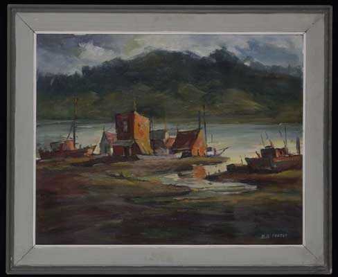 William Frates, Day Washoe-Oil Painting