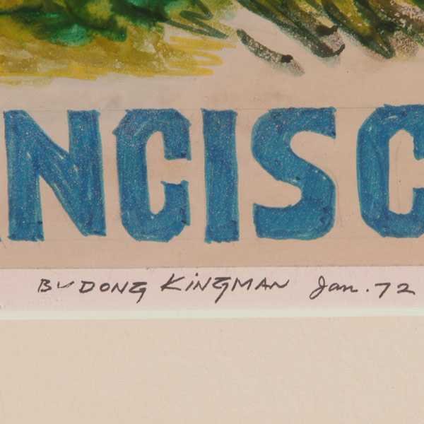 Dong Kingman, San Francisco, Collage. - 4