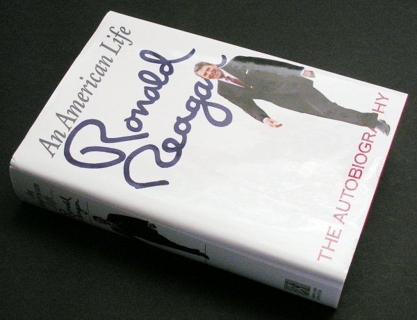 Ronald Reagan, Autobiography, SIGNED.
