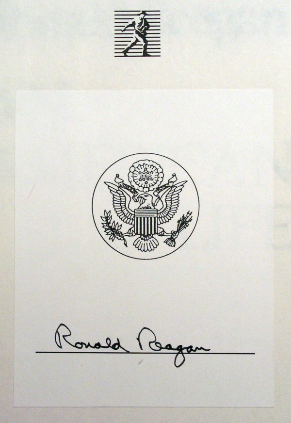 Ronald Reagan, Autobiography, SIGNED. - 2
