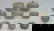 445: Nine Thai Sawankhalok Stoneware Covered Boxes