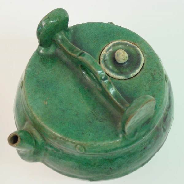 Chinese Green Glazed Pot - 2