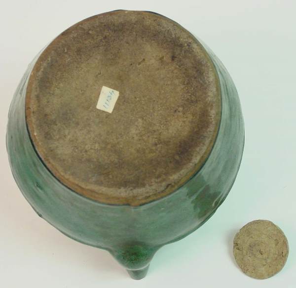 Chinese Green Glazed Pot - 3