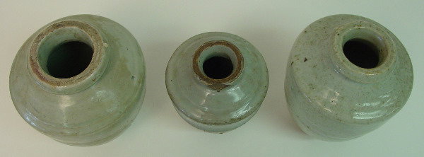 Chinese Celadon Jars. - 2