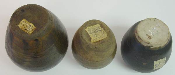 Chinese Brown Ceramic Jugs. - 2
