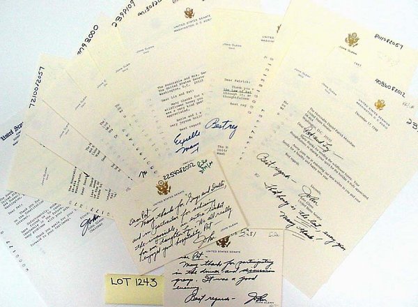 John Glenn, 13 Notes