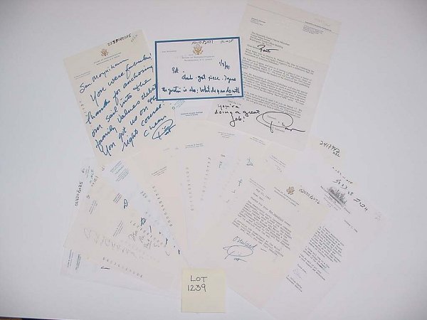 House of Representatives Letters