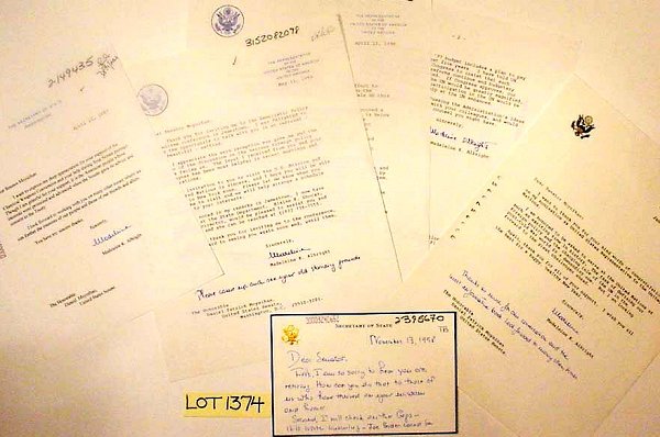 Madeline Albright, 5 Letters