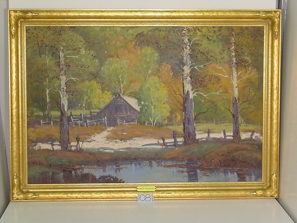 Ernest Fredericks Oil on Canvas