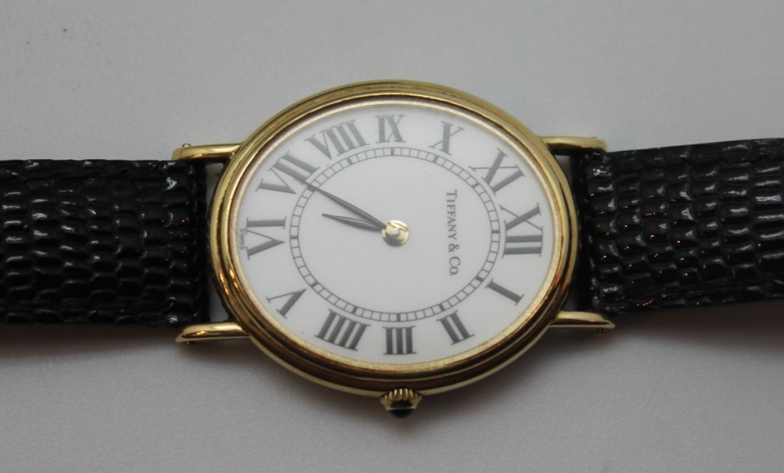 14 K GOLD TIFFANY & CO WRIST WATCH (1 of 4)