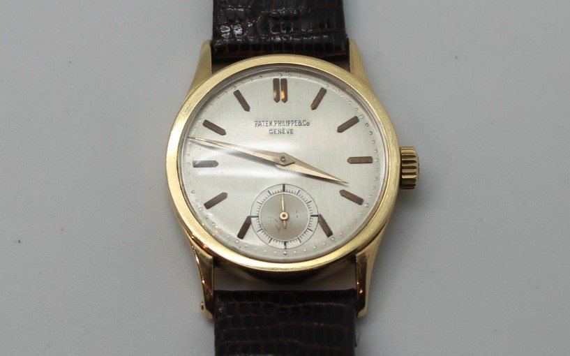 18 K GOLD PATEK PHILIPPE WRIST WATCH (1 of 6)