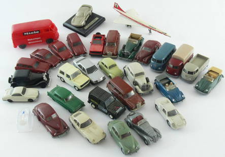 Lot Wiking Autos+Zugabe, dabei über 25x Wiking sowie Sc: Lot Wiking Autos+Zugabe, dabei über 25x Wiking sowie Schuco Concorde 784/5, Schuco Post Edition etc.