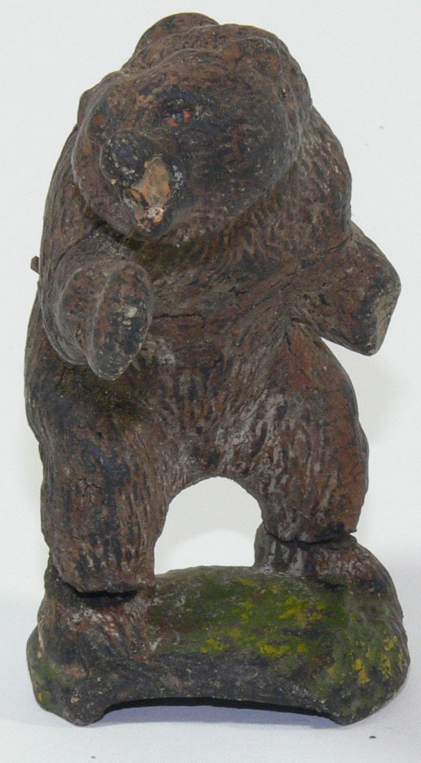 Lineol BraunbÃ¤r. Masse handbemalt. Gemarkt. H: ca. 8: Lineol BraunbÃ¤r. Masse handbemalt. Gemarkt. H: ca. 8 cm. Guter Zustand.
