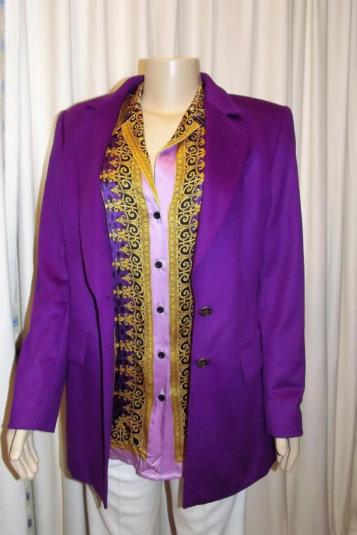 Escada Jacket (Size 38, Rabbit and Wool) and Blouse (1 of 5)