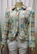 Rena Lange cotton ribbon weave Jacket in Blues, Pinks,