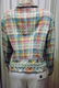Rena Lange cotton ribbon weave Jacket in Blues, Pinks, - 2