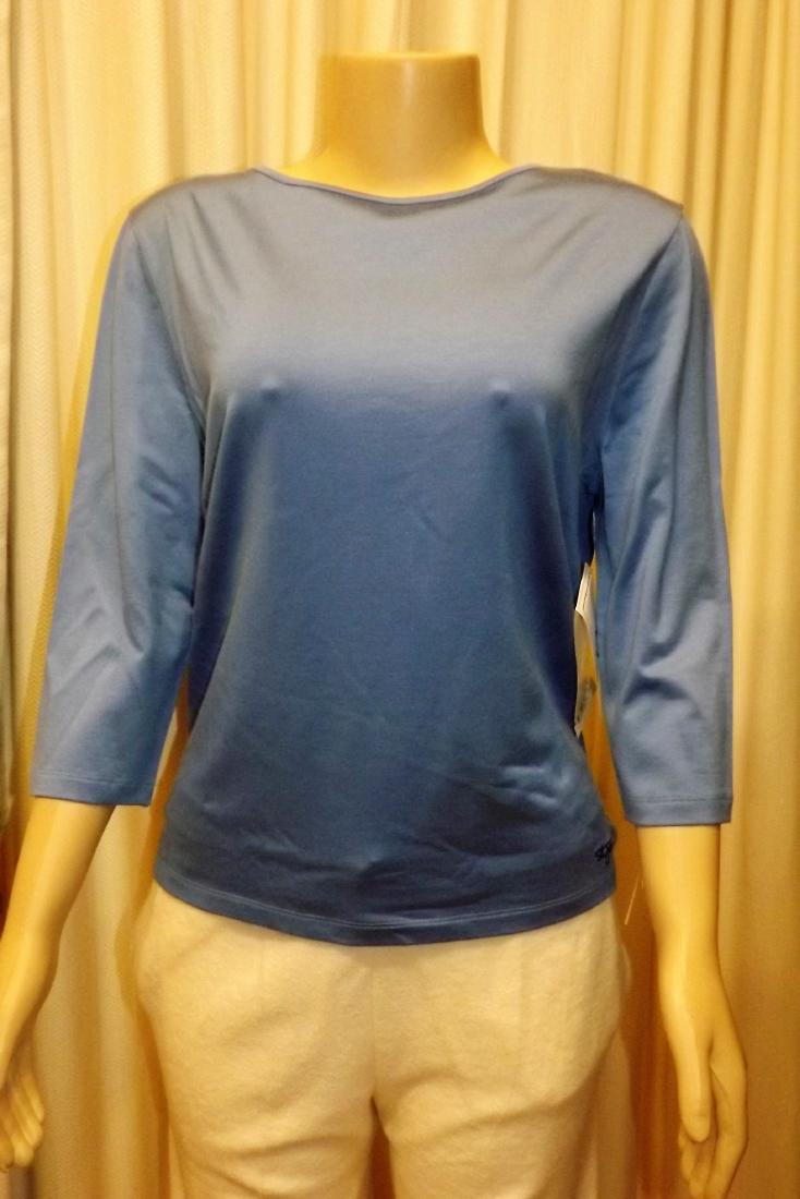 St John Sport by Marie Gray Light Blue Shirt, Size (1 of 3)
