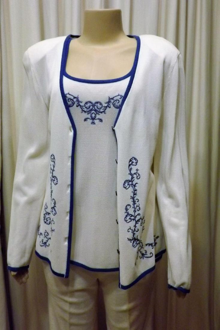 Escada Cotton Rayon Blend Tank and Sweater Set, Tank 42 (1 of 2)