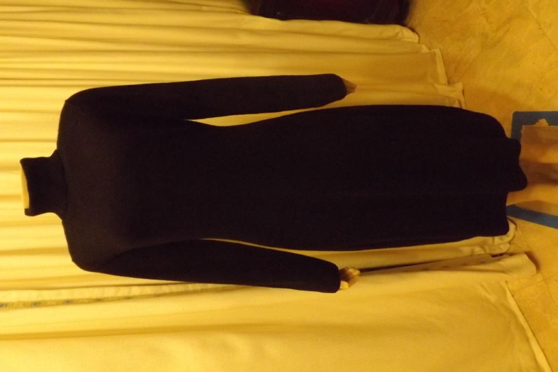 Neiman Marcus Cashmere Sweater Dress, Size XL Black (1 of 3)