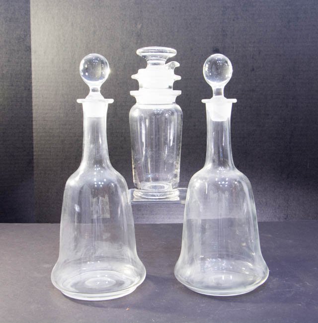 Two Glass Decanters and a Martini Shaker (1 of 1)