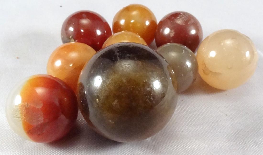 .NON-GLASS HANDMADE, Agate. 8 handcut. (1 of 1)