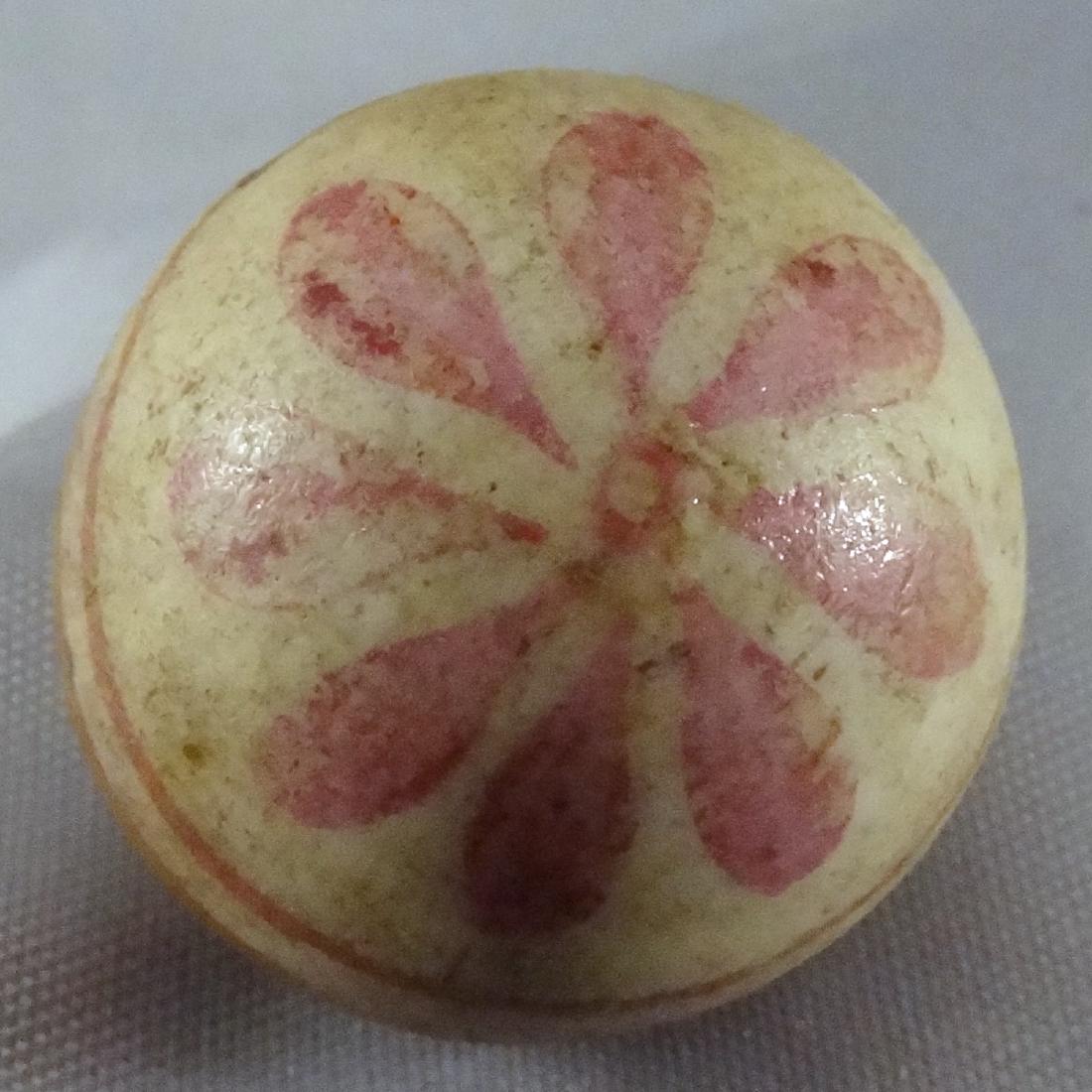 .NON-GLASS HANDMADE, China. M 9.9. 11/16". (1 of 6)