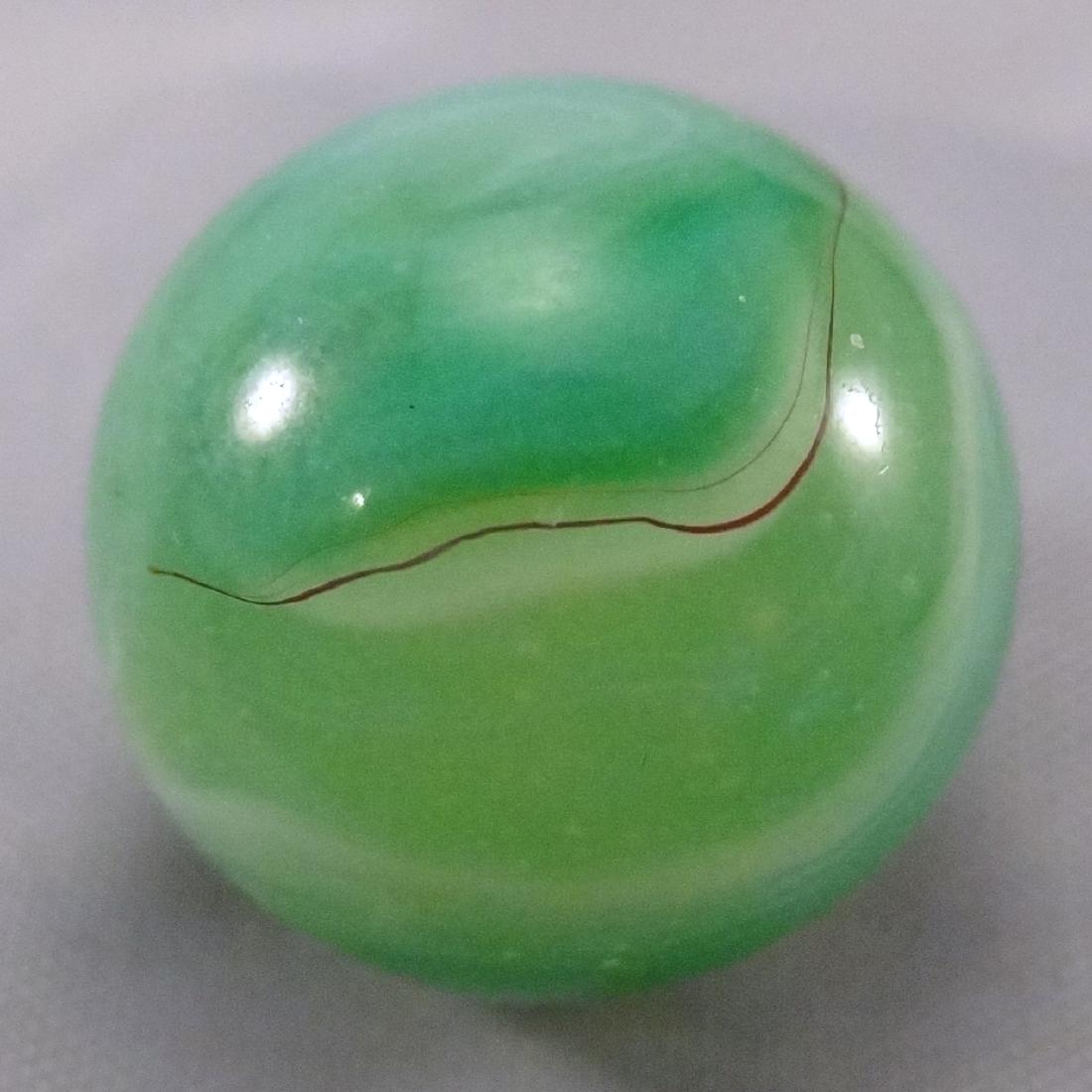 . AKRO AGATE COMPANY, Limeade Oxblood. 5/8". 9.8 (1 of 4)