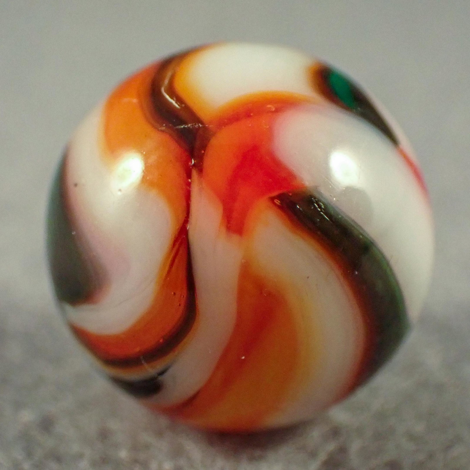 MARBLES. PELTIER GLASS COMPANY, National Line Rainbo. (1 of 6)
