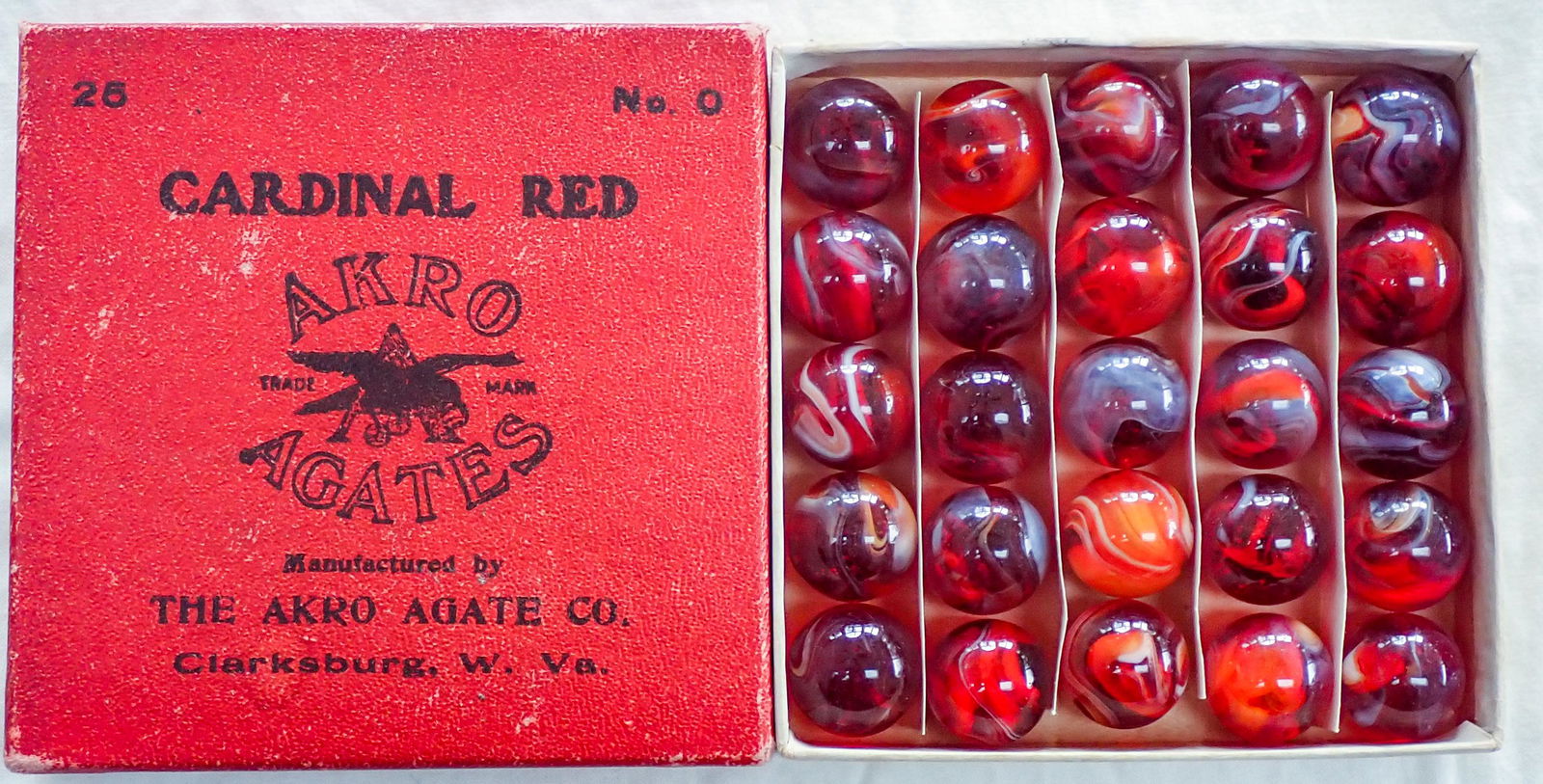 Marbles. AKRO AGATE COMPANY, Original Package. (1 of 4)