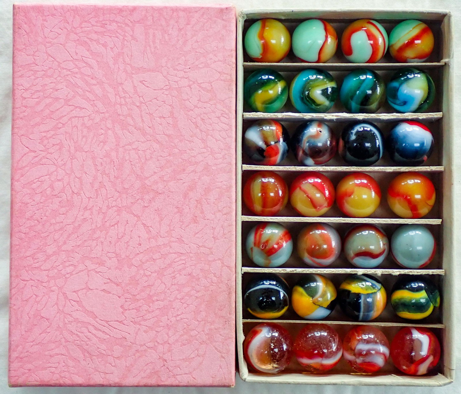 Marbles. ASSORTED MACHINE MADE, Original Package. (1 of 6)