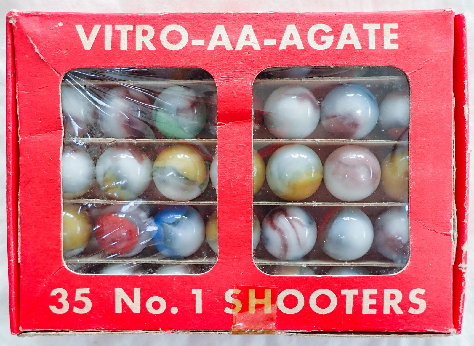Marbles. VITRO AGATE COMPANY, Original Package.  1-35 (1 of 4)