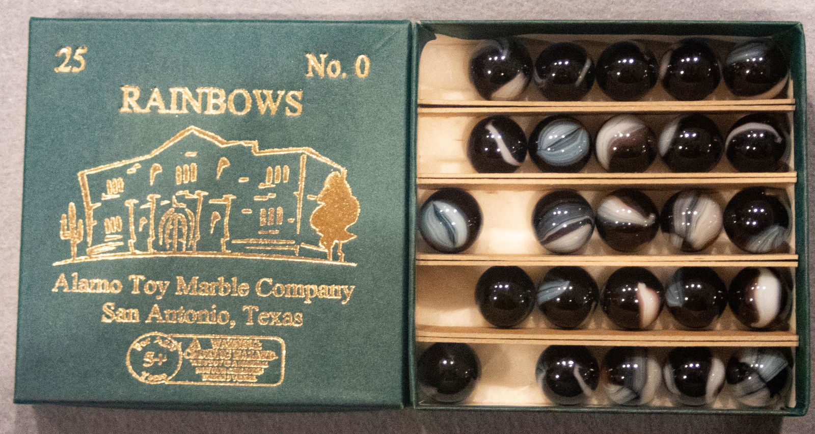 Marbles. OTHER MACHINE MADE, Original Package.  Alamo (1 of 4)