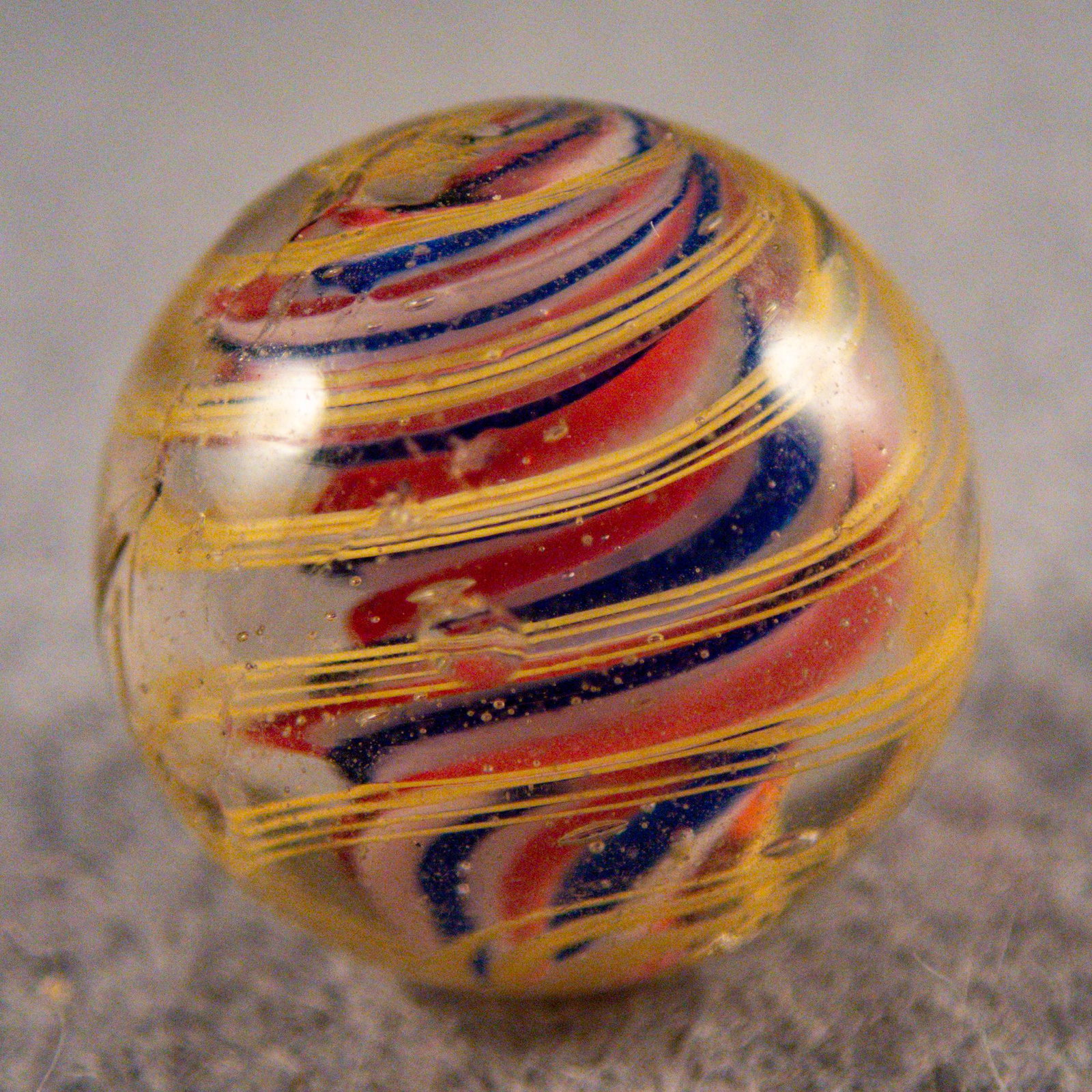 Marbles. SWIRL, Solid Core. 11/16". Mint(-) (9.2). (1 of 6)