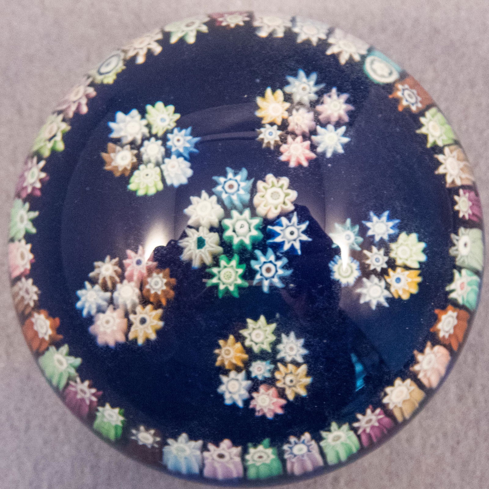 PAPERWEIGHT, Perthshire Glass. Millefiori. (1 of 7)