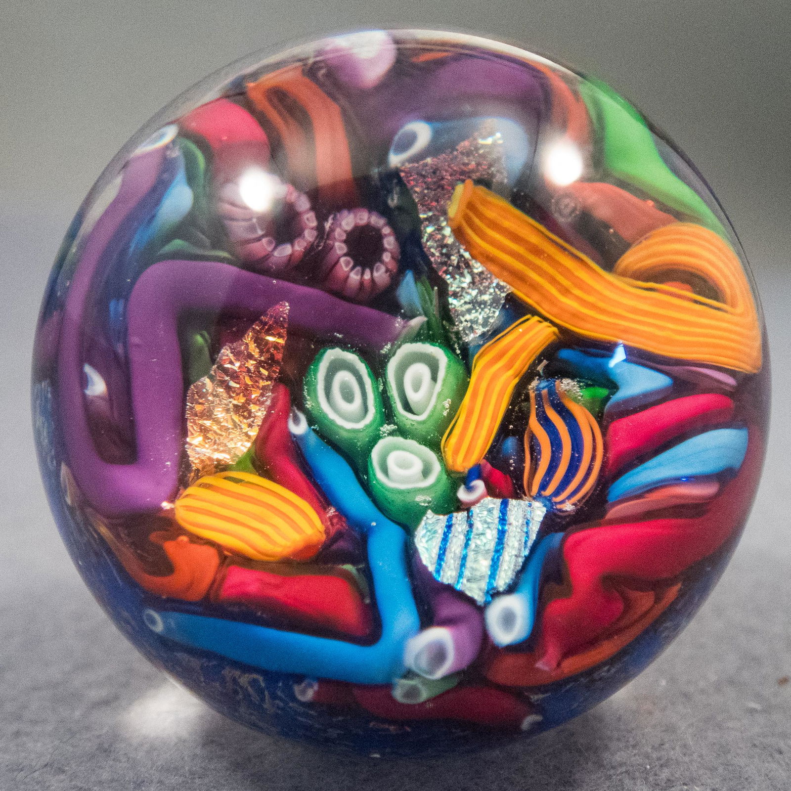 Marbles: CONTEMPORARY HANDMADE, Doug Sweet. 1-9/16". Mint (9.9). (1 of 8)