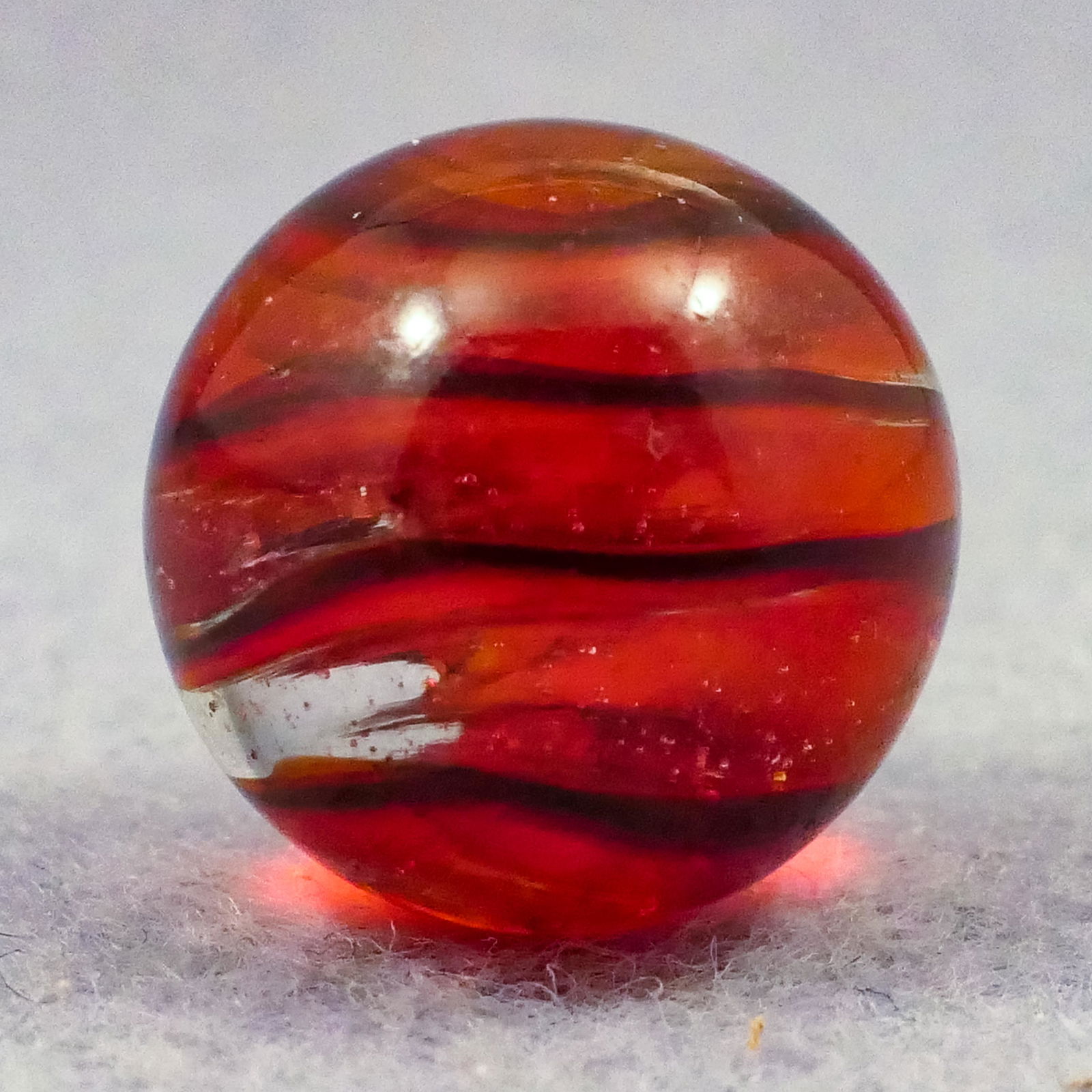 Marbles: AKRO AGATE COMPANY, Corkscrew. 21/32". Mint (9.5). (1 of 6)