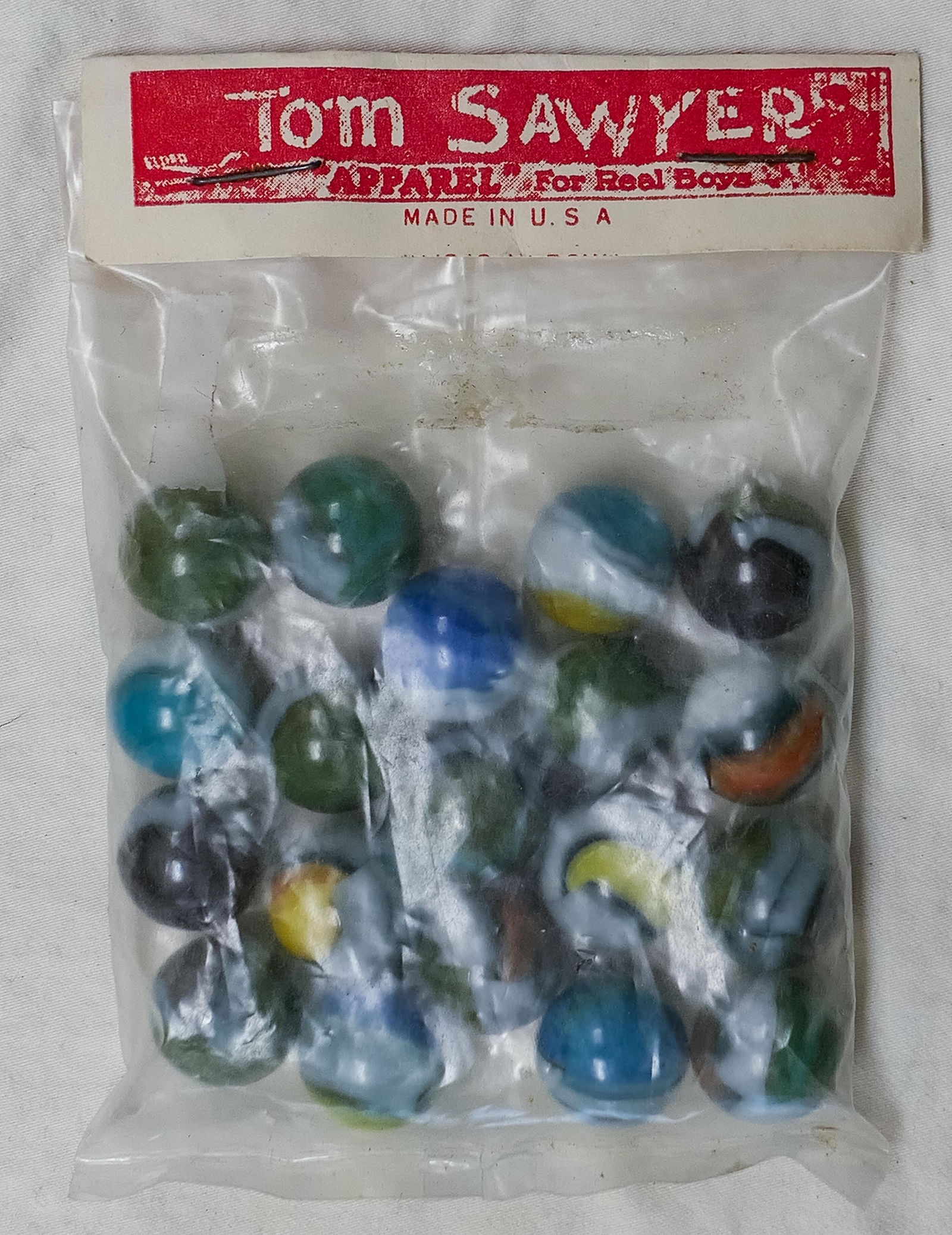 Marbles: VITRO AGATE COMPANY, Original Package. Advertising. (1 of 2)