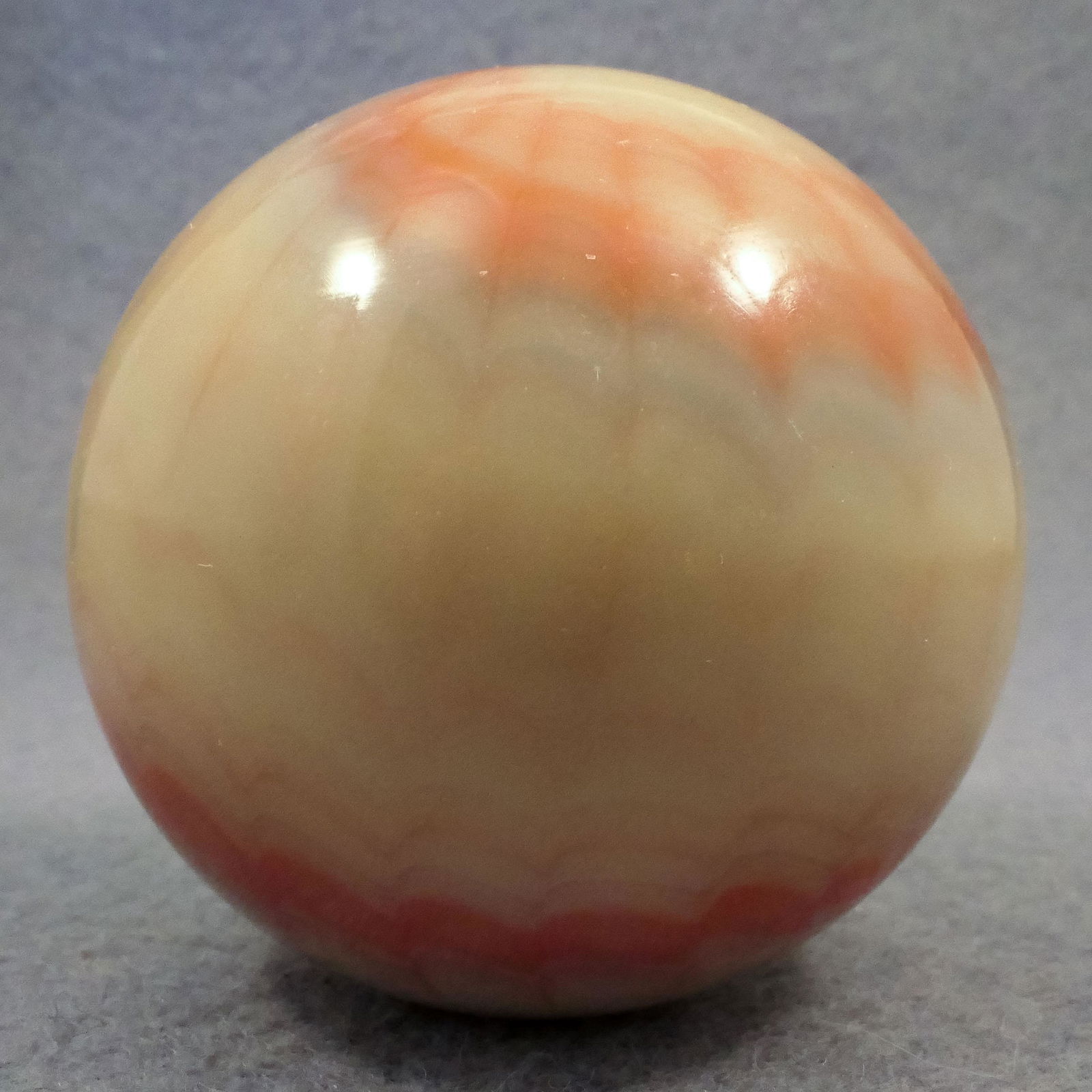 Marbles: CONTEMPORARY HANDMADE, Gibson Glass. 1-13/16". Mint (9.9). (1 of 5)