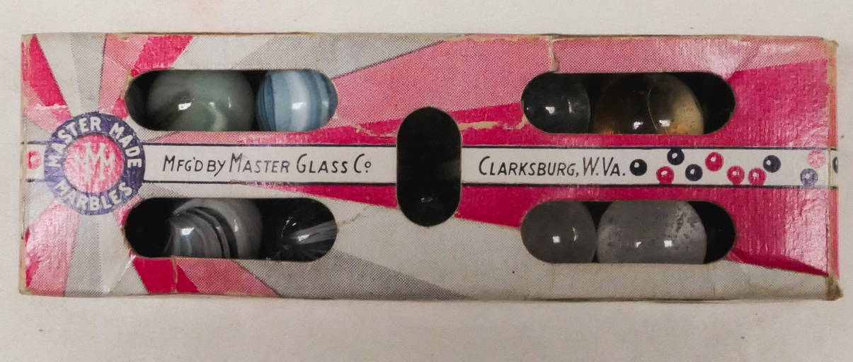 Marbles Master Glass Company, Original Package. No. 13 Advertiser.